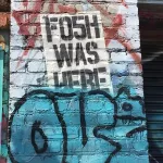 SF Clarion Alley FO5H Was Here pasteup