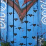 SF Clarion Alley flying hearts