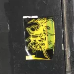 SF Clarion Alley pattern on sticker