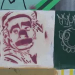 SF Clarion Alley clown