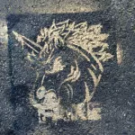 SF Clarion Alley FAKE unicorn