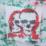 SF Clarion Alley skulls 2016