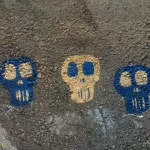 SF Clarion Alley skulls 2013