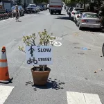 SF Lower Haight Slow Street Sign