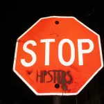 SF LowerHaight STOP hipsters