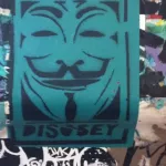 SF Upper Haight Occupy Disobey sticker