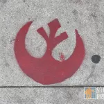 SF Upper Haight Star Wars rebel logo