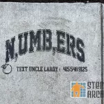 SF Upper Haight Uncle Larry NUMBERS ad