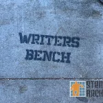 SF Upper Haight Writers Bench