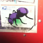 SF Upper Haight ant sticker