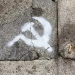 SF Upper Haight communist hammer sickle