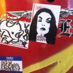 SF Upper Haight tar bung sticker female