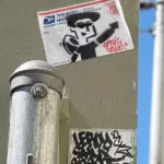 SF Upper Haight hipster sticker