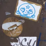 SF Upper Haight sunglasses sticker