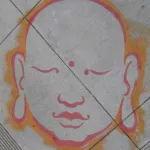 SF Upper Haight on Page Large Buddha