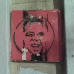 SF Upper Haight face on tile