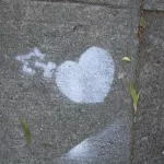 SF Upper Haight heart bomb