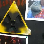 SF Bayview Box Shop nuclear symbol cut out
