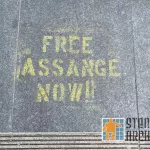 SF Embarcadero Free Assange Now