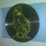 SF Flower Shop chick on vinyl