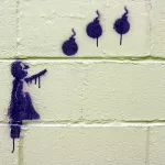 SF Geary Blvd Banksy spoof Bombs