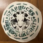 SF Claude M. c. 2003 Starbucks Breeds Like Rats