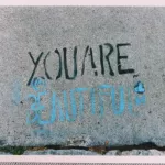 SF Mission 24th Harrison 2001 You are beautiful circle A