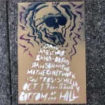SF Valencia St. BOTH Skull Poster