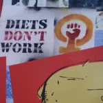 SF Valencia St. DAP Wall Diets Don't Work Poster