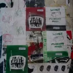 SF Valencia St. DAP Wall SAW TV Blah Poster
