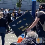 SF Protest Black Lives Matter Can't Go Back