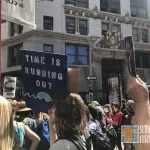 SF Protest Climate Strike 2019 Running Out