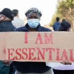 SF Protest I Am Essential