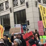 SF Protest J20 flags BLM