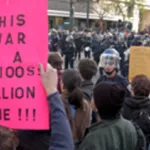 SF Protest M20 War is a Lie