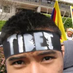 SF Protest Tibet Headband