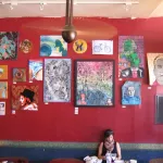 Stencil Nation 2008 Revolution Cafe Pop Art Wall