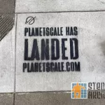 SF Financial District Advert Landed planetscale
