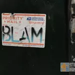 SF Financial District BLAM sticker