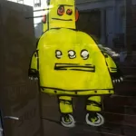 SF SoMa yellow robot