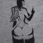 SF SoMa 8th St. armed angel