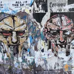 SF Mid Market MF Doom wheatpaste