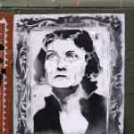 SF Polk St. White Walls framed portrait