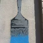 SF Tenderloin paint brush