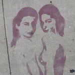 SF Polk St. Two Women Looking