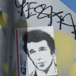 SF Castro Fonzie sticker