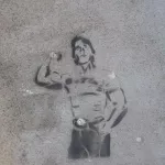 SF Hayes Valley Arnold Flexing