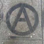 SF Mission Circle A anarchist