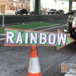 SF Mission RAINBOW parking sign