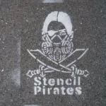 Josh MacPhee SF Mission Stencil Pirates